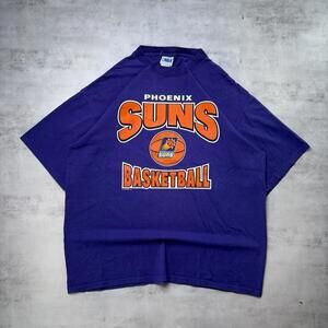 Vintage 90’s Purple NBA Phoenix Suns Basketball T-Shirt